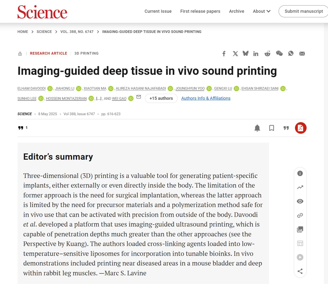 ��ҵ��̬  |  Science������ͼ�����������֯����������ӡ������DISP��������������������