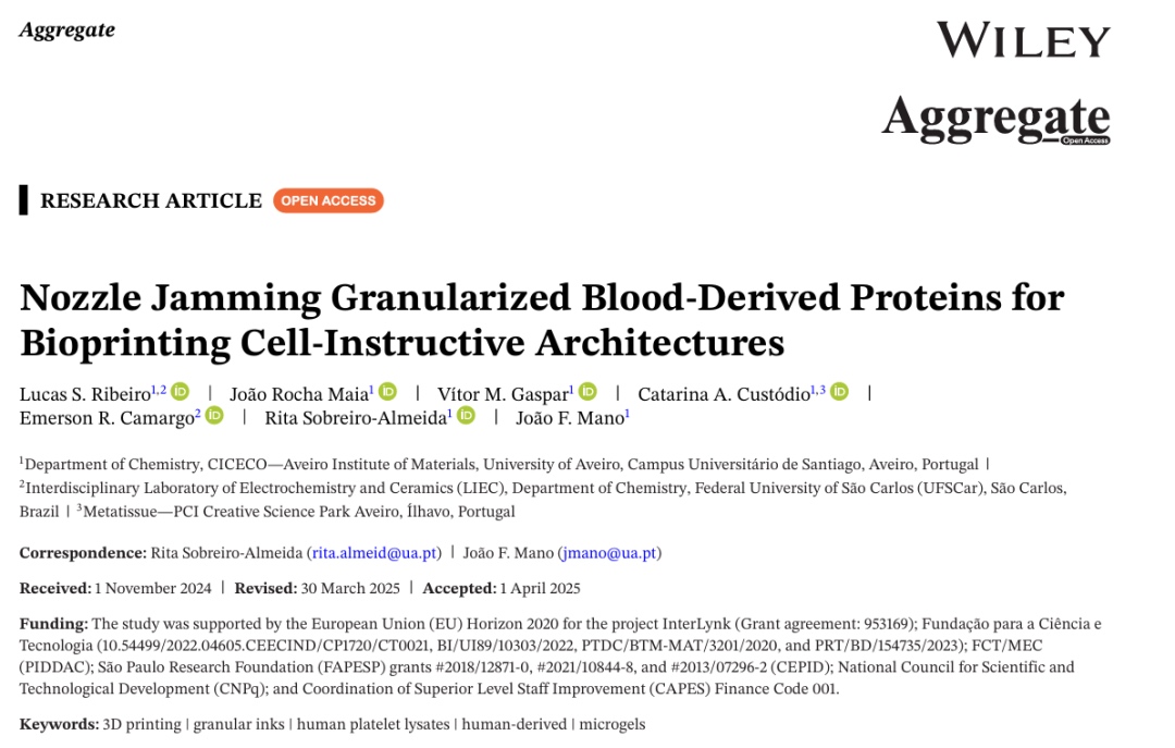 ��ҵ��̬  |  ѪԴ�Ե����ʿ���������īˮ��3D��ӡ�½�չ